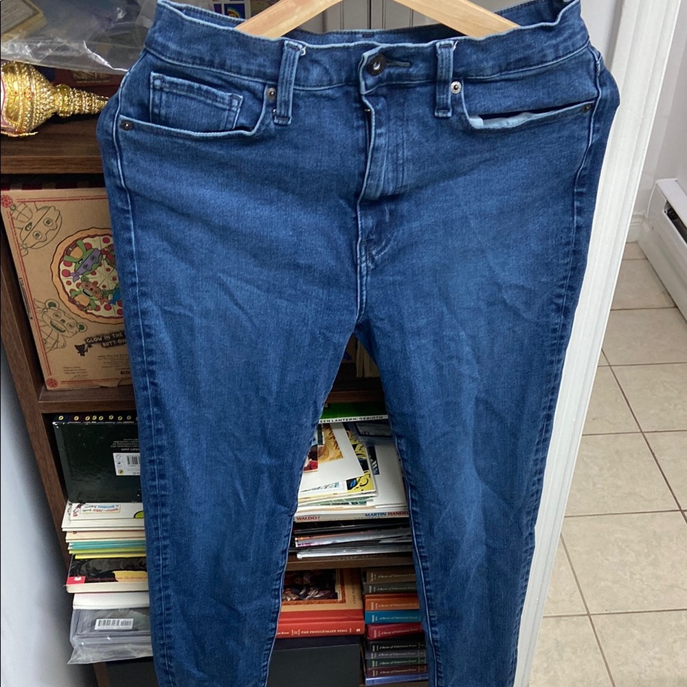 Uniqlo Dark Blue Skinny Denim Jeans